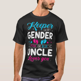 Houder van de gender oom houdt van je Baby T-shirt