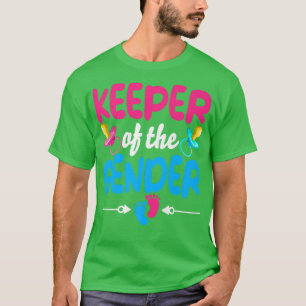Houder van de genderbekendmaking in de Baby T-shirt