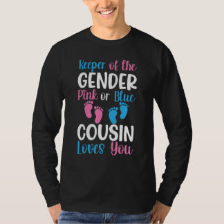 Houder van de Genderroze of blauwe neef houdt van  T-shirt