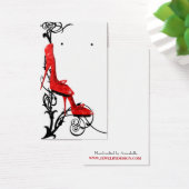 Houder van de hoge-heekaarten van res Chic Red Visitekaartjes (Bureau)