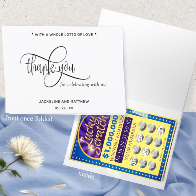 Houder van de Kaart van Elegant Lottery Ticket Fav (Creator heeft geüpload)