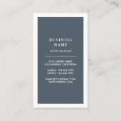 Houder van de legant van de naald visitekaartje (Achterkant)