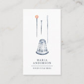 Houder van de legant van de naald visitekaartje (Voorkant)