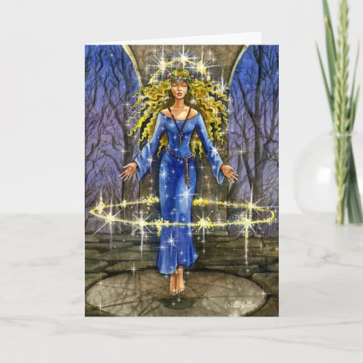 Houder van de lege kaart van de tempel (Voorkant)