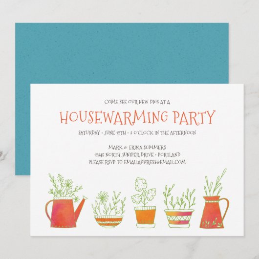 Houder van de opwarming van de Aarde en Planten Kaart (Voorkant / Achterkant)