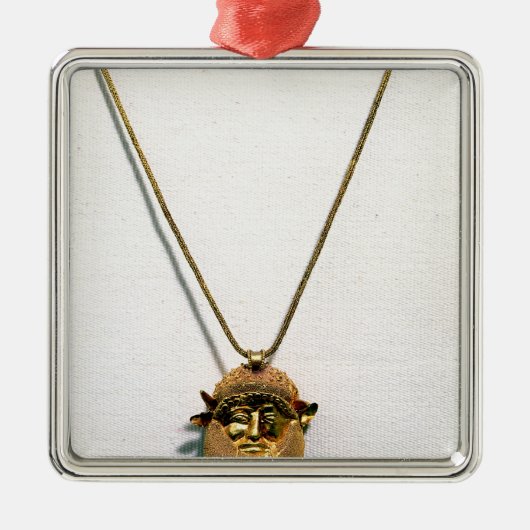 Houder van de rivier de Achelous Metalen Ornament (Voorkant)