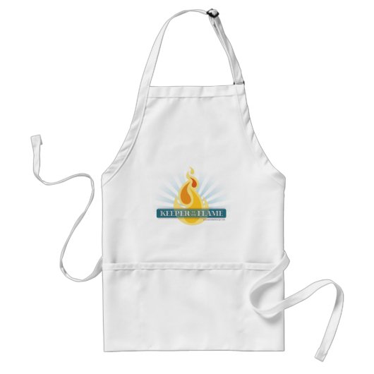 Houder van de vlam - Grilling Apron Standaard Schort (Voorkant)