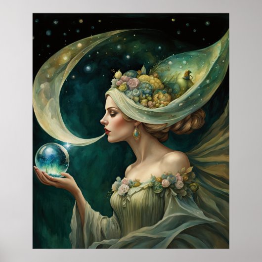 Houder van hemelse geheimen poster (Voorkant)