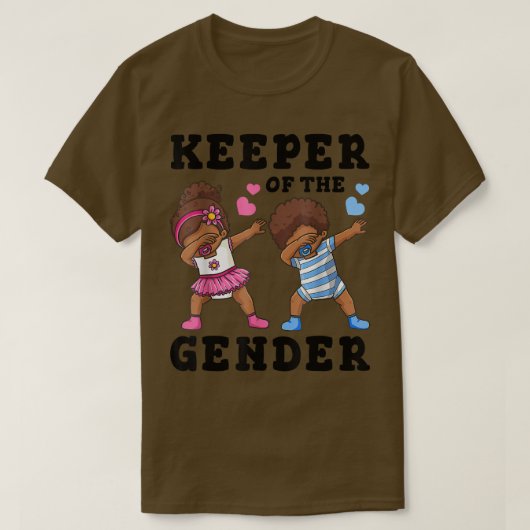 Houder van het gendergelijkheidsprogramma voor gen t-shirt (Design voorkant)