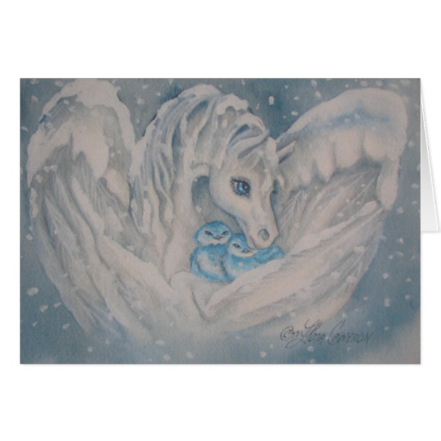 "Houder van het storm" (Voorkant Horizontaal)