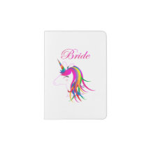 Houder van het Unicorn Bride Passport