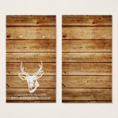 Houder Visitekaartje (Voorkant /achterkant)