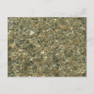 Houders onder rimpelwater briefkaart