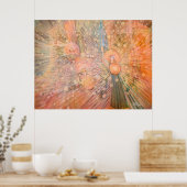 Houders van het licht poster (Keuken)