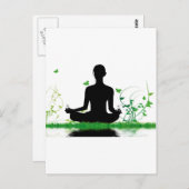 houding bevroren briefkaart (Voorkant / Achterkant)