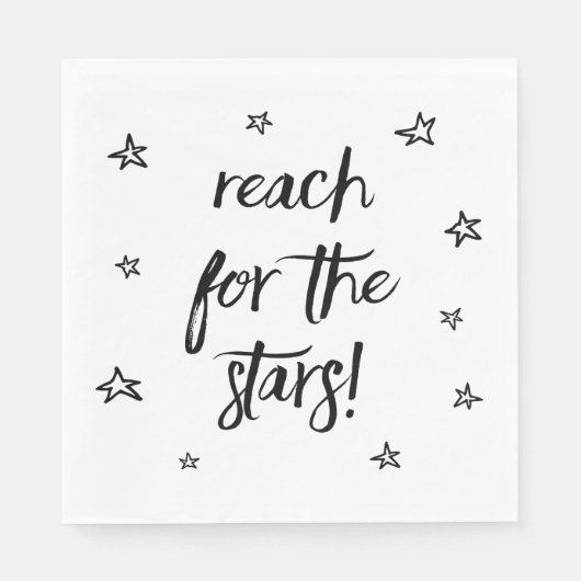 Houding, Doelen, Liefde, Dromen Motivatie Quote Servet (Voorkant)