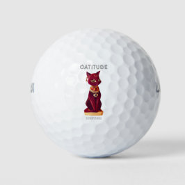 HOUDING is alles Golfballen