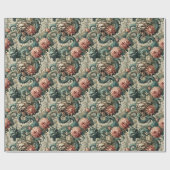 Houding van Verdoemenis – Gotisch Victoriaans Cadeaupapier (Vlak)
