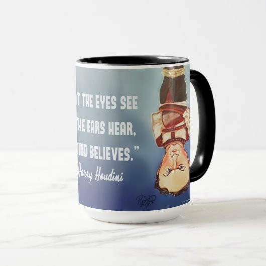 HOUDINI "ce que les yeux voient…" Tasse (Devant droit)