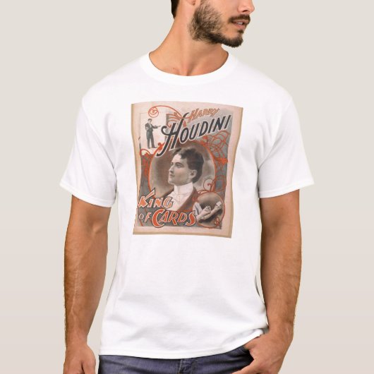 Houdini Classic Poster T-Shirt (Voorkant)