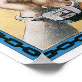 Houdini ~ Handcuff Escape Artist Poster (Hoek)