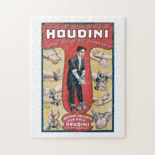 Houdini ~  Handcuff Escape Legpuzzel (Verticaal)