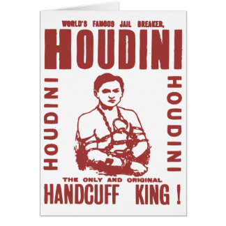 Houdini le roi de menotte