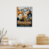Houdini Magicia Poster (Keuken)