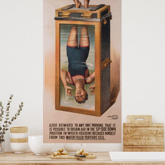 Houdini Poster (Keuken)