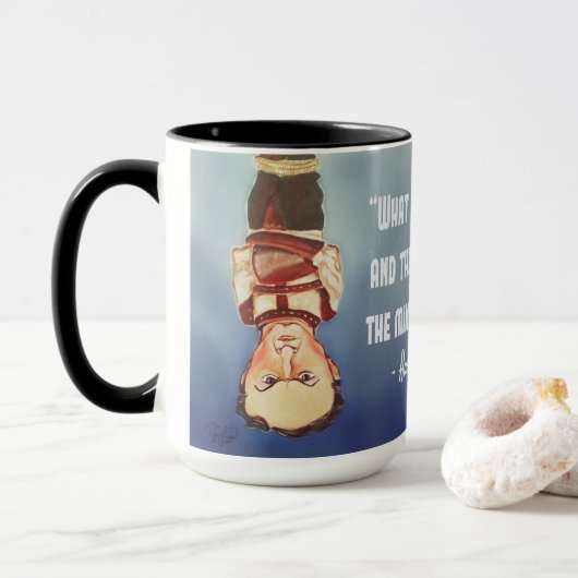 HOUDINI "Wat de ogen zien.." Mok (Met donut)