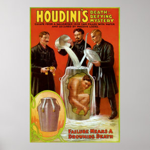 Houdini's Death Defying Mystery Poster