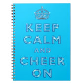 HOUDT CALM EN CHEER OP notebook VOOR Cheerleaders Notitieboek (Voorkant)