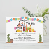 Houdt de bar-verlovingspartij Taco Fiesta bij Kaart (Staand voorkant)