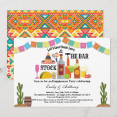 Houdt de bar-verlovingspartij Taco Fiesta bij Kaart (Voorkant / Achterkant)