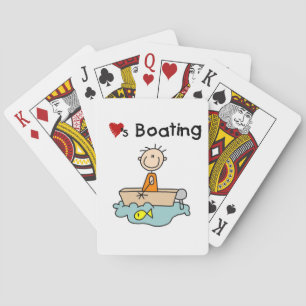 Houdt van varen speelkaarten