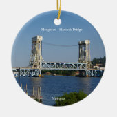 Houghton Hancock Bridge-versiering Keramisch Ornament (Voorkant)