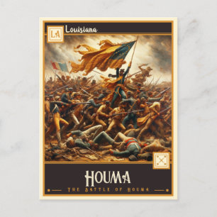 Houma, Louisiana Briefkaart