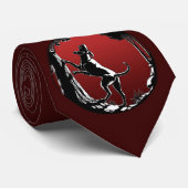Hound Chien Cravates Stylish Chasse Chien Neckties (Roulé)