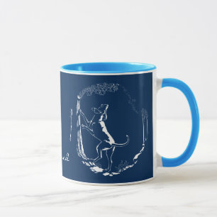 Hound Chien Mug Chasse Chien Art Café Coupe