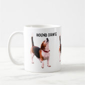 Hound Dawg Beagle Funny Dog Koffiemok (Links)