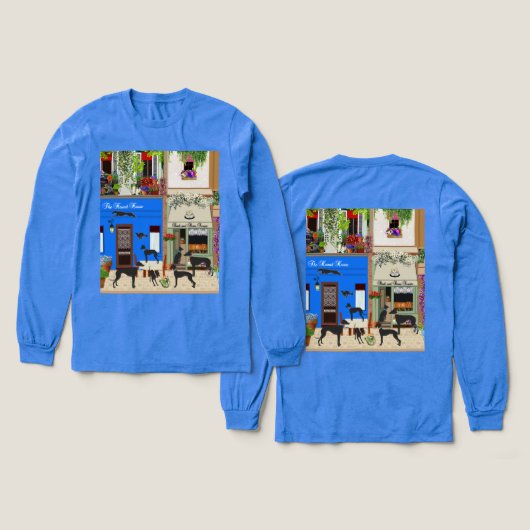 Hound Day Out V2 Tri-Blend Shirt (Voorkant /achterkant)