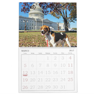 Hound District 18-maandelijkse kalender