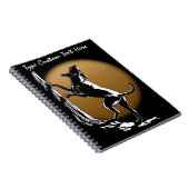 Hound Dog Carnet Personnalisé Chasse Chien Livres (Côté Droit)