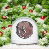 Hound Dog Snow Globe Custom Hunting Dog Snow Globe (Noël)