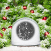 Hound Dog Snow Globe Custom Hunting Dog Snow Globe (Noël)