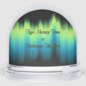 Hound Dog Snow Globe Custom Hunting Dog Snow Globe (Arrière)