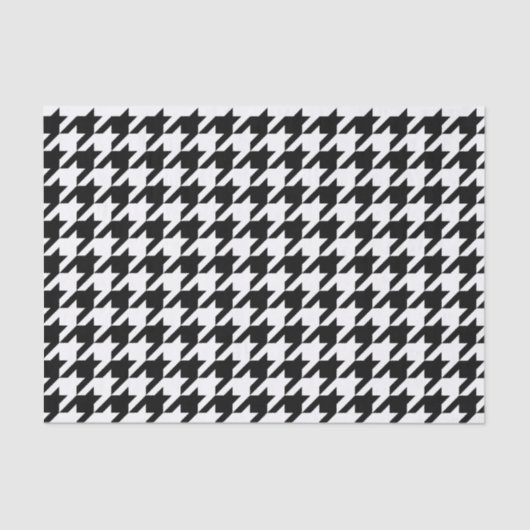 Houndstooth — Achtergrondkleur aanpassen Tissuepapier (Voorkant)