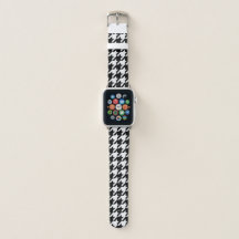Houndstooth Black en White