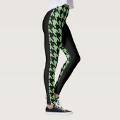 Houndstooth/Black Leggings (Rechts)