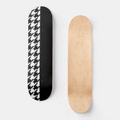Houndstooth/Black Skateboard (Voorkant)